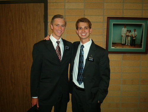 My good friend, and brother in spirit, Brian Saville and I were in the MTC at the same time. He served in Las Vegas. We both had great missions and are grateful for each other's help in out lives.